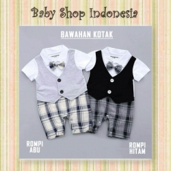 jumpsuit bawahan kotak  large